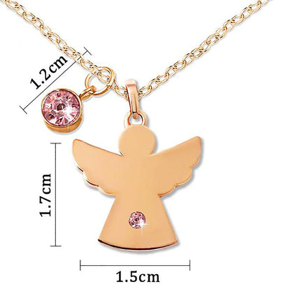 Adjustable Bracelet with Angel Charm