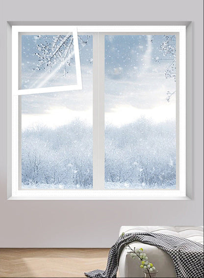 Thermal Insulation Window Film with Adhesive Backing