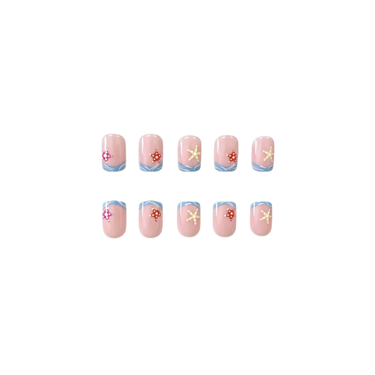 Nail Art Set with Beach Theme