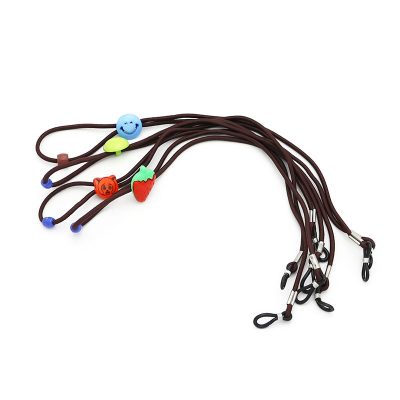 Eyewear Lanyard with Adjustable Retainer