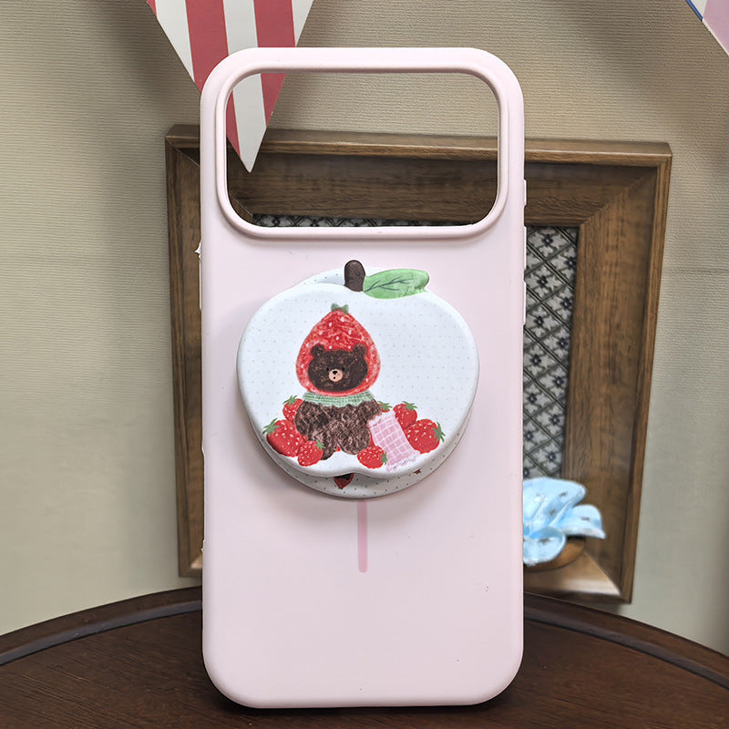 Cute Bear Design Mobile Phone Holder