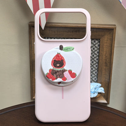 Cute Bear Design Mobile Phone Holder
