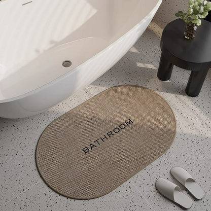 Non-Slip Bathroom Mat – Absorbent Floor Rug