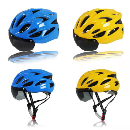 Ventilated Bicycle Helmet with Adjustable Fit
