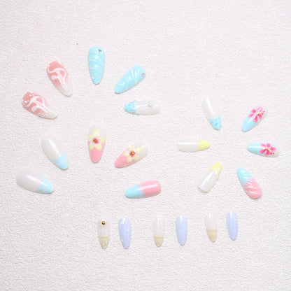 Shell Design Artistic Nail Tips