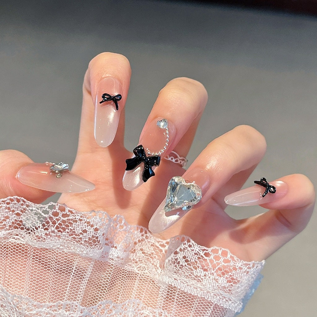 Set of 3D Decorative Press-On Nail Art