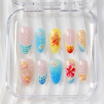 Nail Art Set for Tropical-Inspired Creative Designs