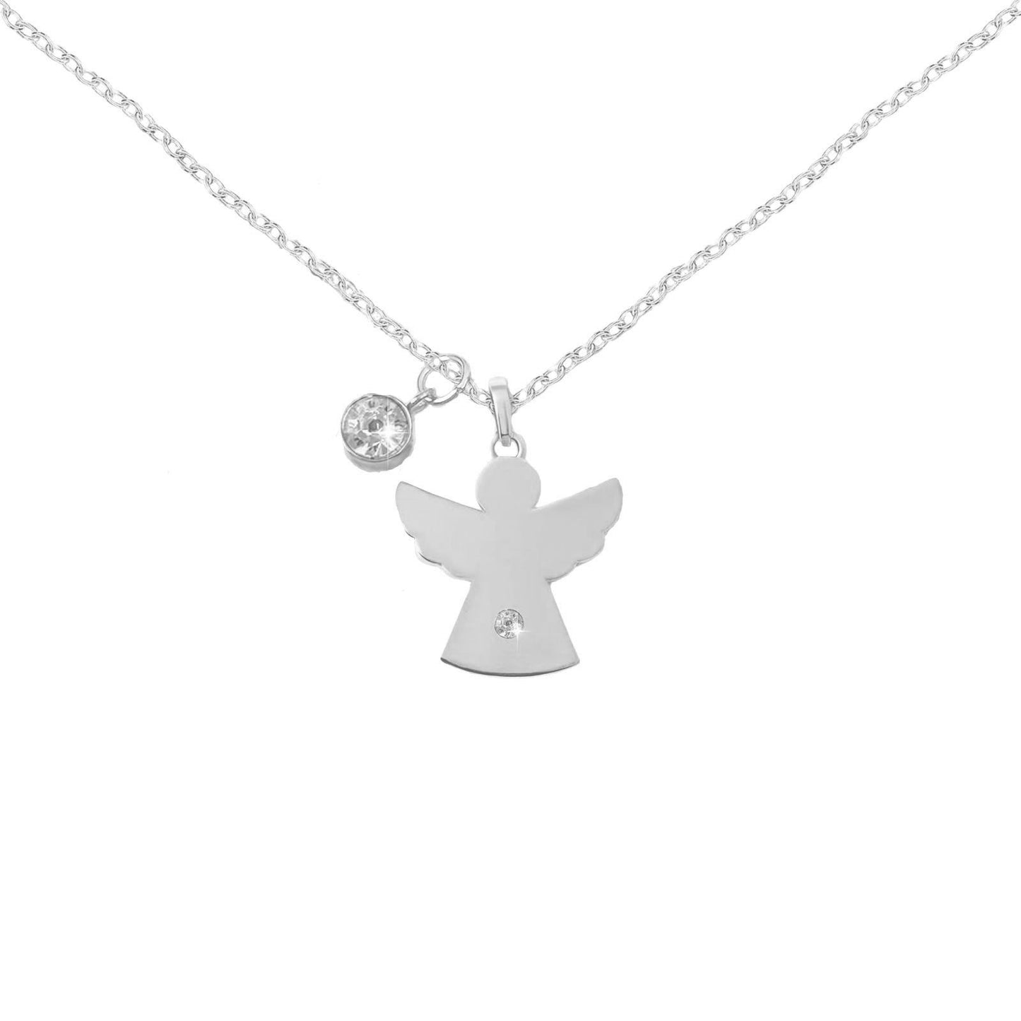 Adjustable Bracelet with Angel Charm
