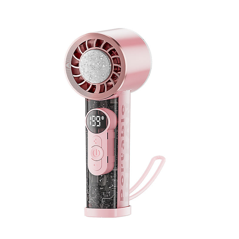 Battery-Operated Portable Cooling Fan for On-the-Go Use