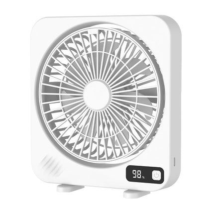 Portable Desk Fan with Adjustable Speed Settings