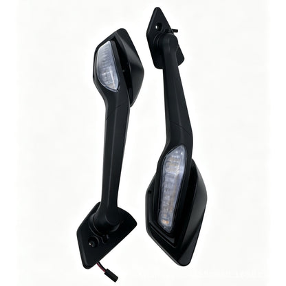 LED Side Mirrors with Adjustable Features