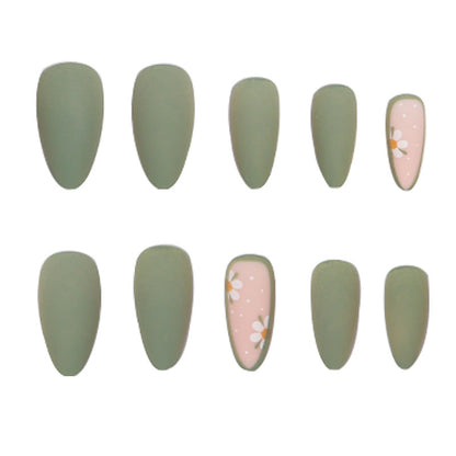 Flower Design Nail Tips for Creative Art