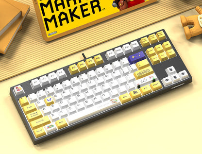 Custom Mechanical Keyboard with 87 Keys