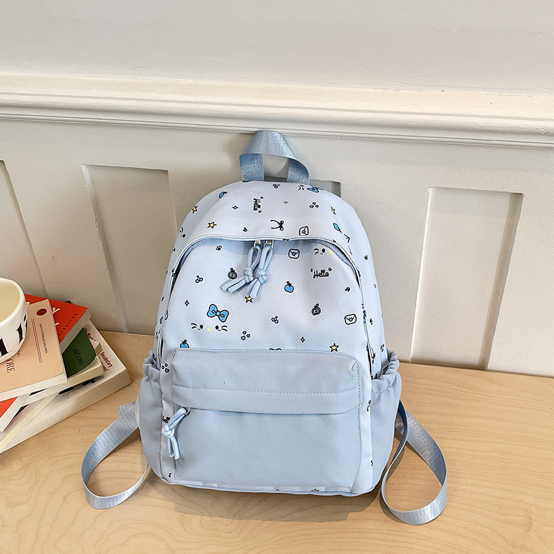 Charming Animated Character School Bag