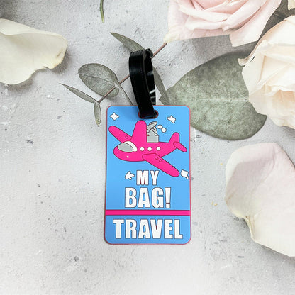 Luggage Tag for Air Travel - Identifier for Suitcases
