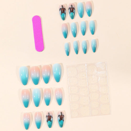Nail Tips with Adhesive for Easy Application