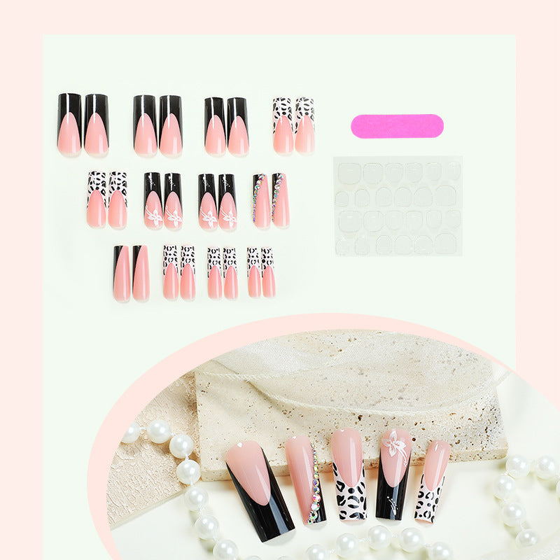 Creative Patterned Press-On Nail Set