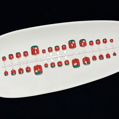 Creative Strawberry Nail Design Kit