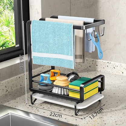 Extendable Dish Drying Rack for Kitchen Use