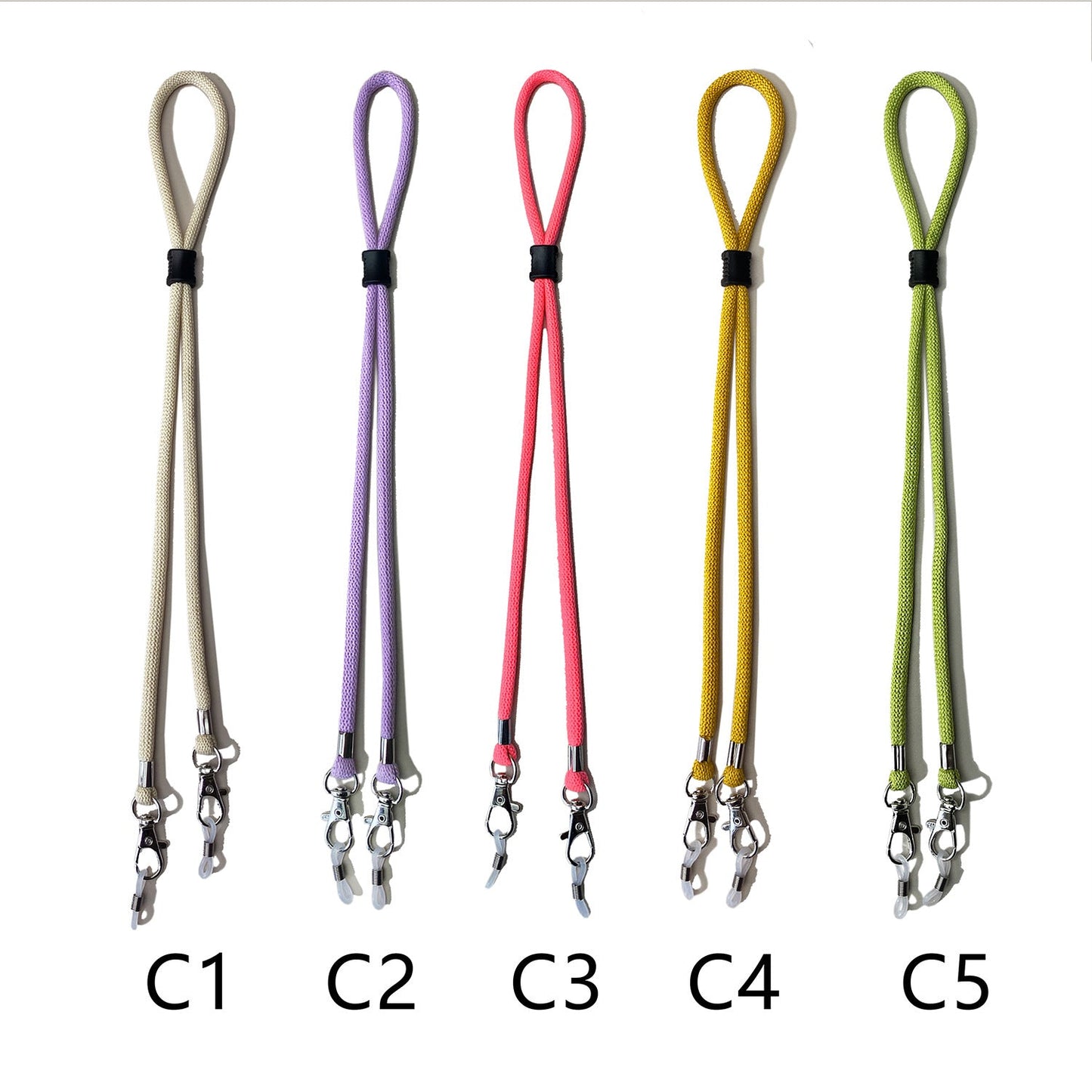 Versatile Adjustable Eyewear Retainer Strap