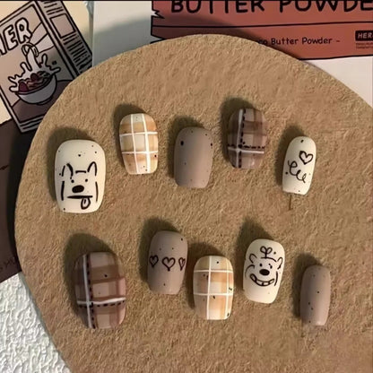 Character Design Press-On Nail Set – Creative Artistry Collection