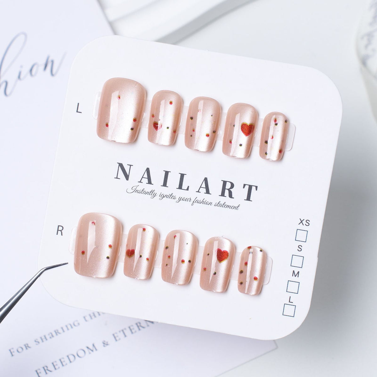 Cute Character Design Press-On Nail Set