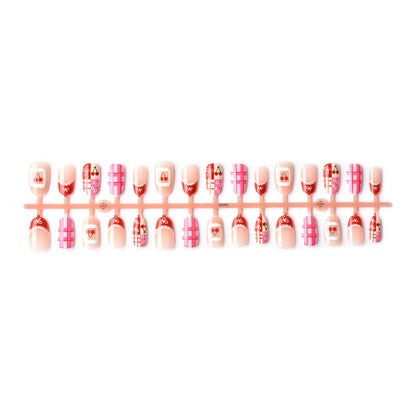 Seasonal Themed Press-On Nail Art for Creative Styles