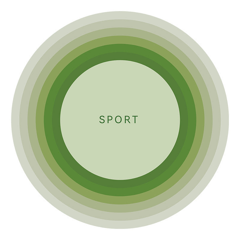 Sports-Inspired Abstract Area Rug for Playrooms