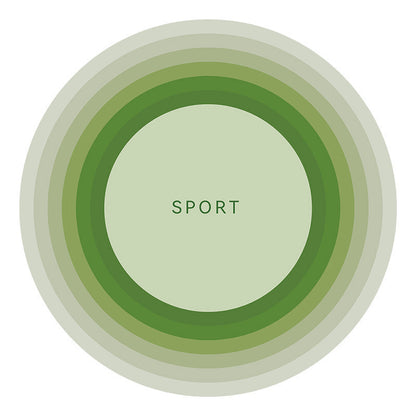 Sports-Inspired Abstract Area Rug for Playrooms