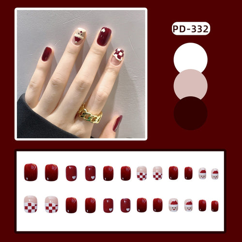 Artistic Press-On Nail Set