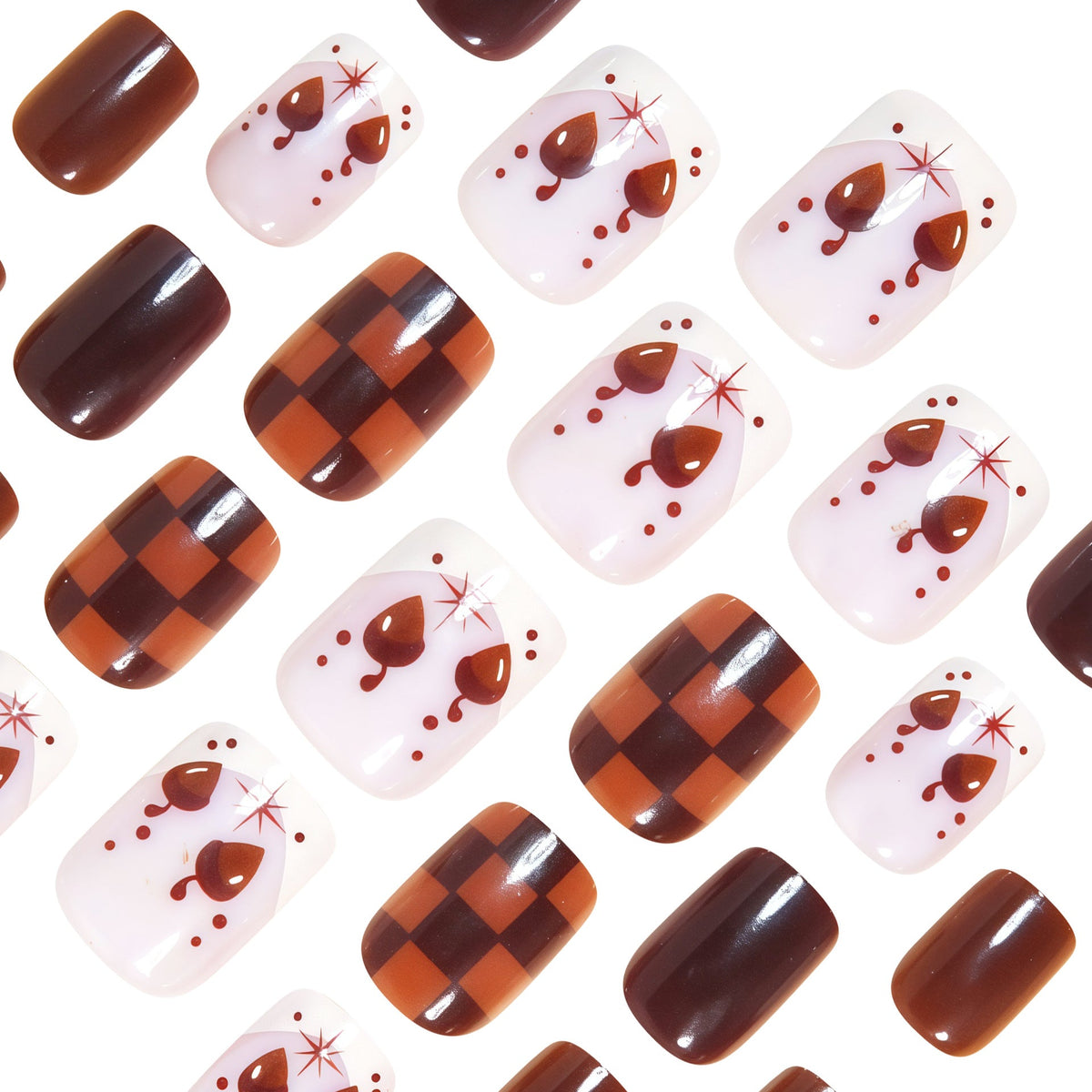 Creative Square Nail Art Patterns