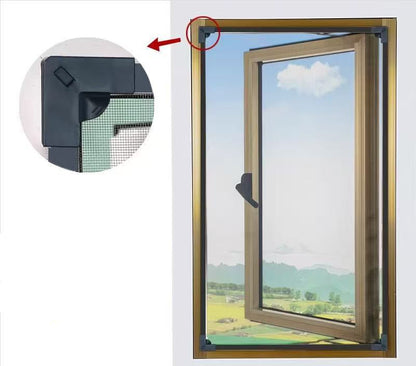 Adjustable Insect Barrier for Windows