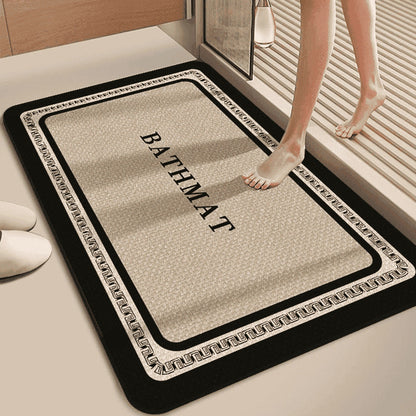 Plush Bath Mat with High Absorbency for Luxury Bathrooms