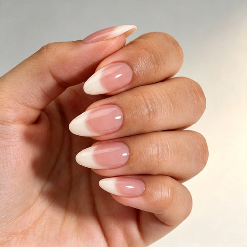 Glossy Press-On Nail Set in Almond Shape