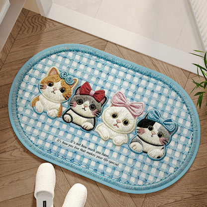 Charming Area Mat with Dog Design