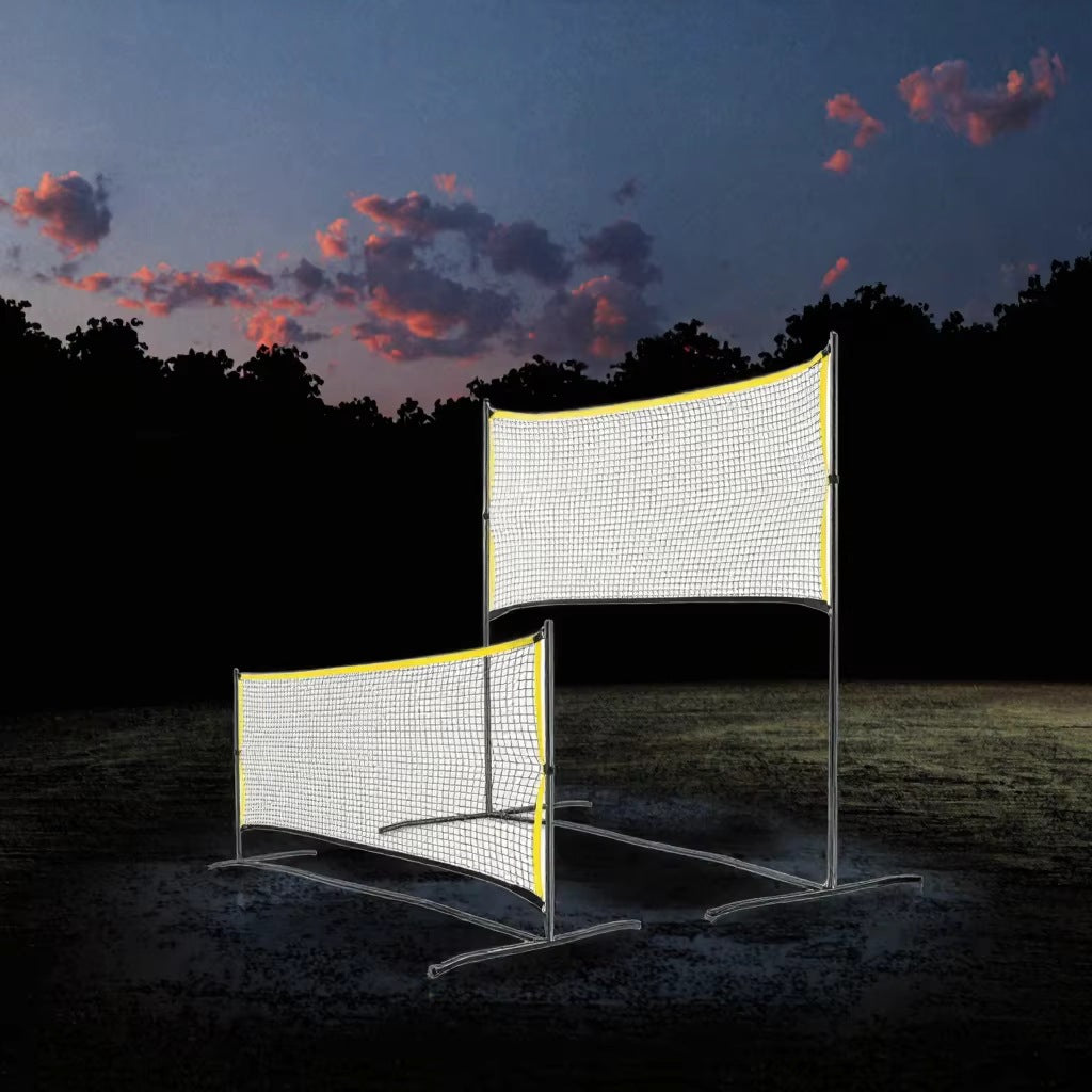 Portable Tennis Practice Net with Adjustable Height