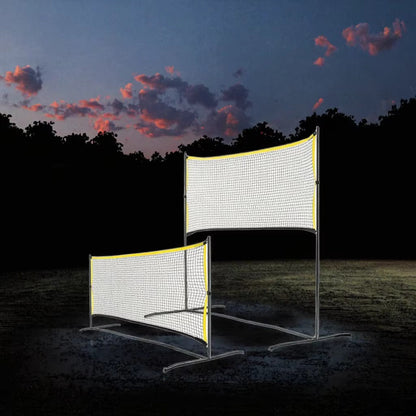 Portable Tennis Practice Net with Adjustable Height