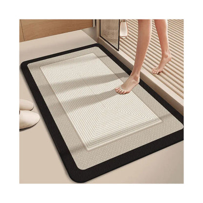 Plush Bath Mat with High Absorbency for Luxury Bathrooms