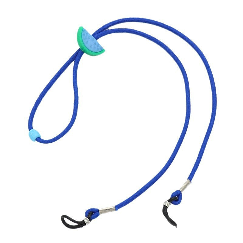 Eyewear Lanyard with Adjustable Retainer