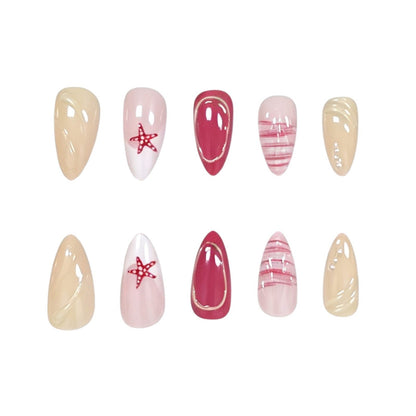 Creative Starfish Nail Design Accessories