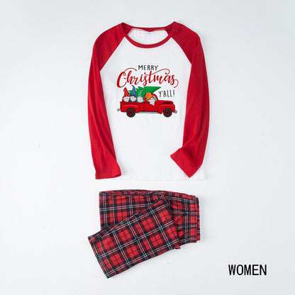 Red Truck Pattern Family Christmas Pajamas - Includes Dog Pajamas