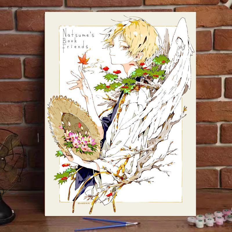 Illustrative Wall Art Inspired by Anime Characters