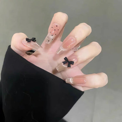 Playful Motif Nail Tips for Artistic Designs