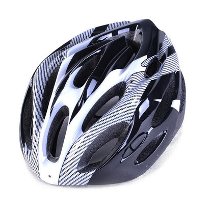 Ventilated Cycling Helmet with Aerodynamic Design and Adjustable Fit
