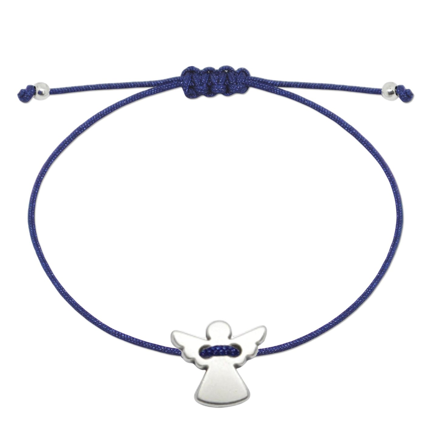 Adjustable Bracelet with Angel Charm