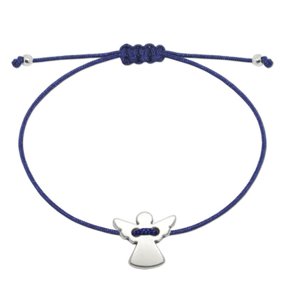 Adjustable Bracelet with Angel Charm