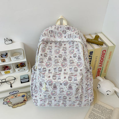 Cute Cartoon Design School Backpack