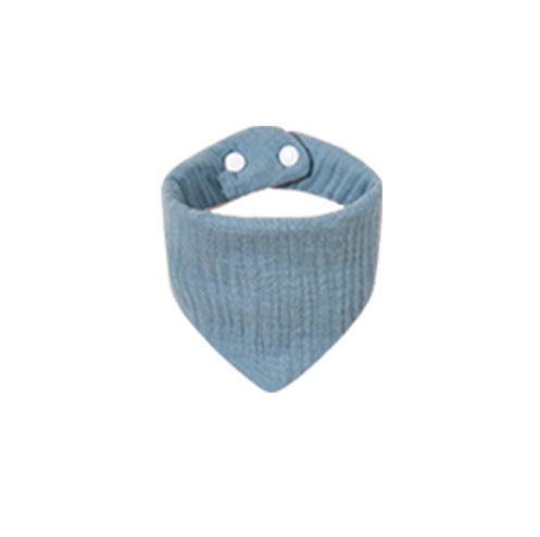 Adjustable Bandana Bib in Muslin Fabric
