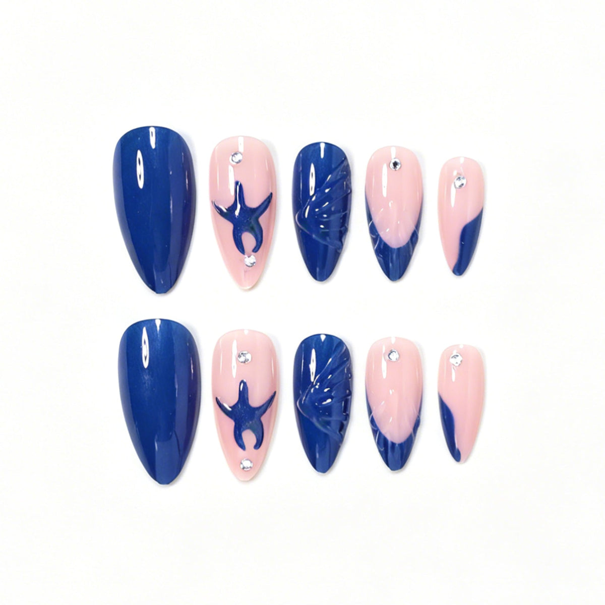 Nail Art Set with Ocean Theme – Creative Design Kit