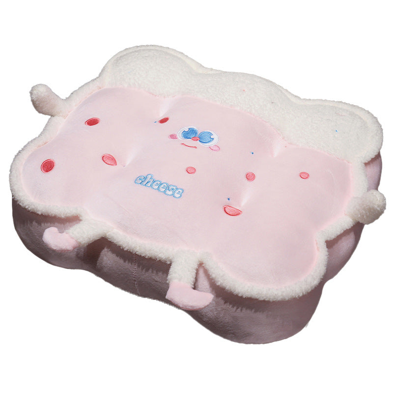 Sandwich Design 3D Plush Seat Cushion